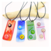 handmade glass necklace